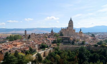 Aerial View of City Buildings
