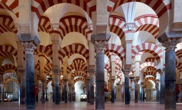 Ornamented Interior of Mosque-Cathedral of Cordoba