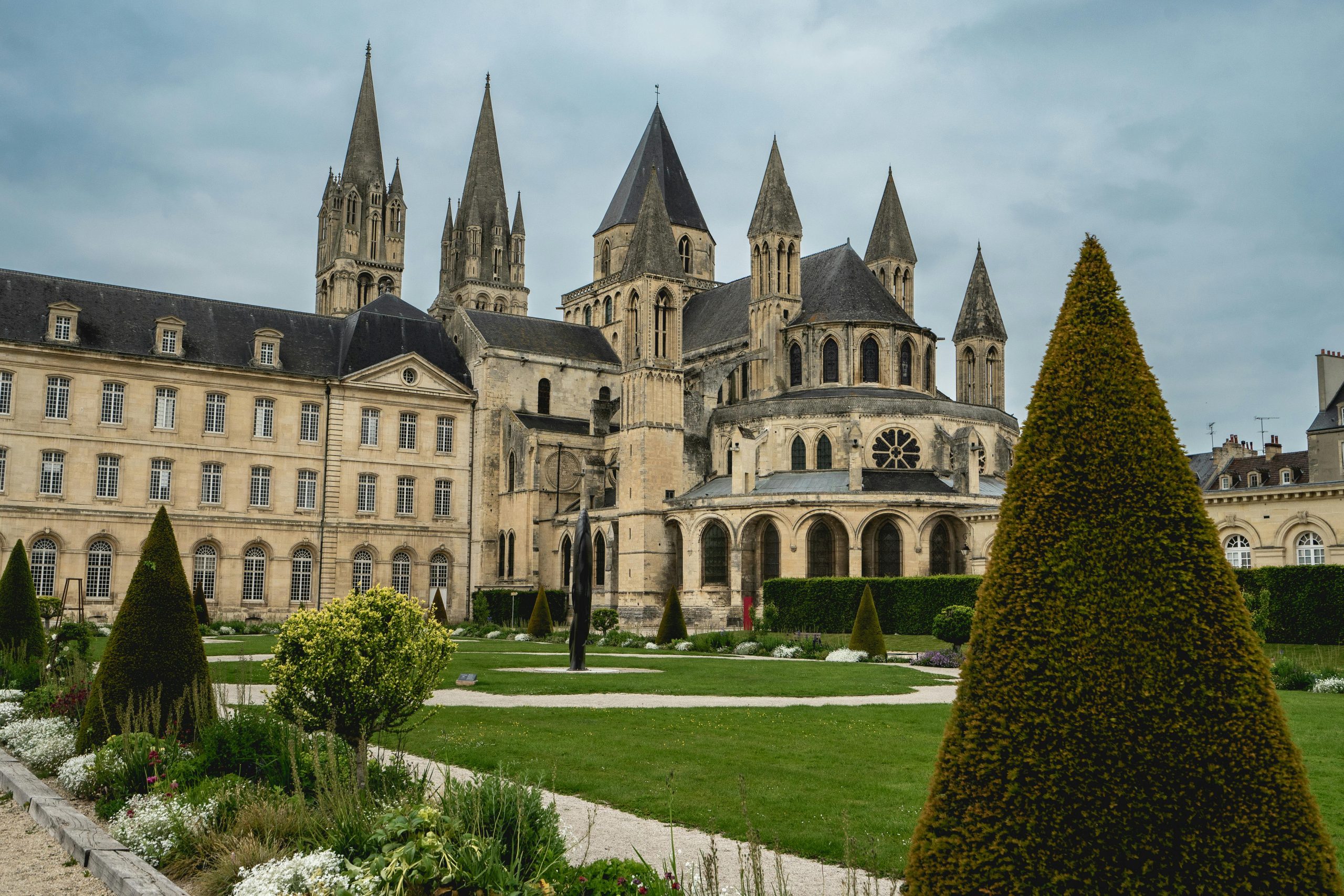 Esplanade Jean-Marie Louvel, Caen Normandie France. May 22 2023.