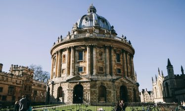 The Radcliffe Camera Building of Oxford University, England