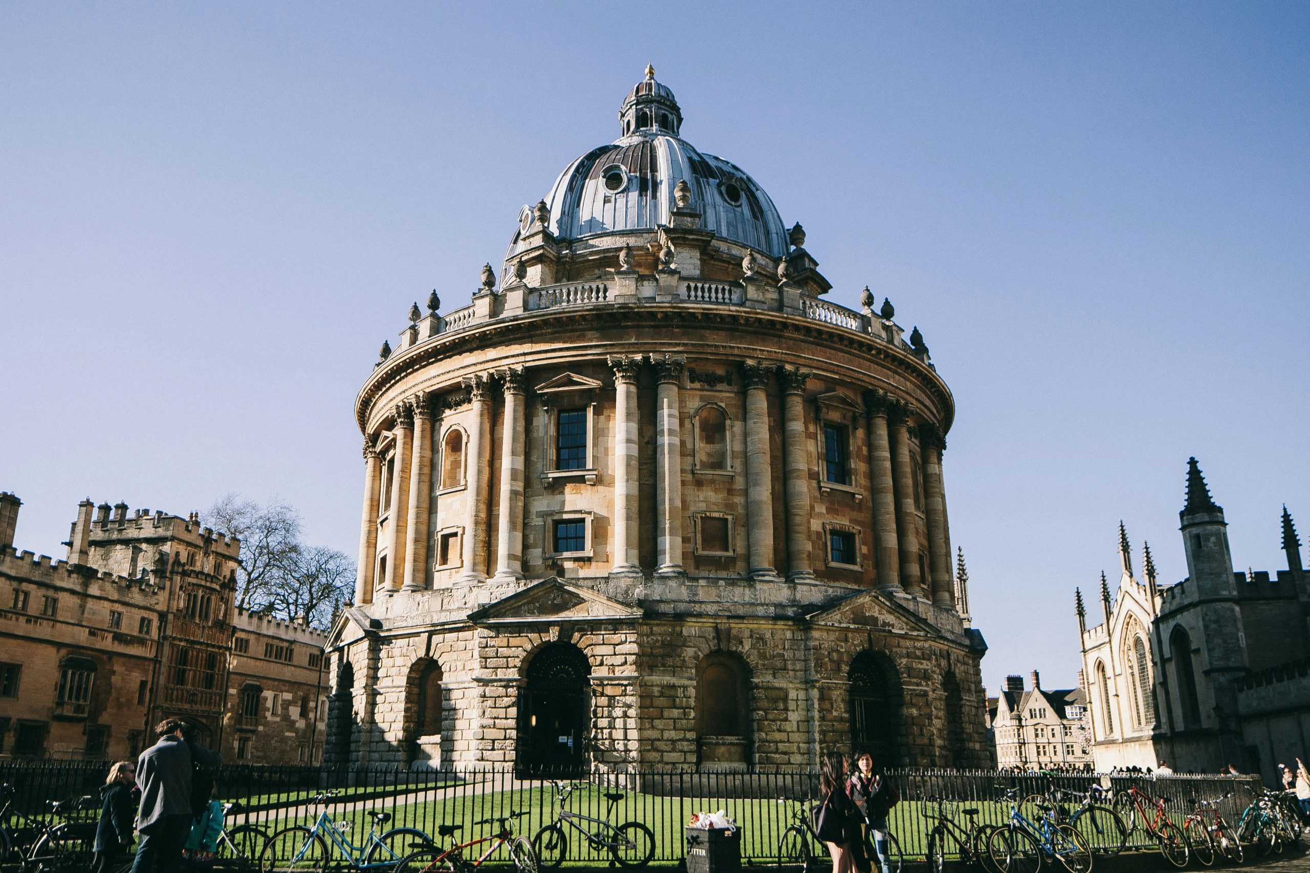 The Radcliffe Camera Building of Oxford University, England