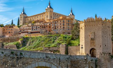 alcazar, bridge, toledo