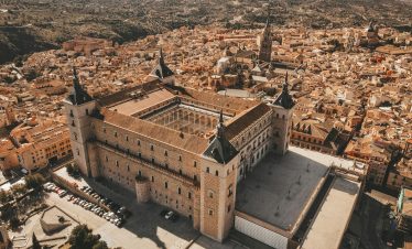 Alcazar of Toledo in Spain