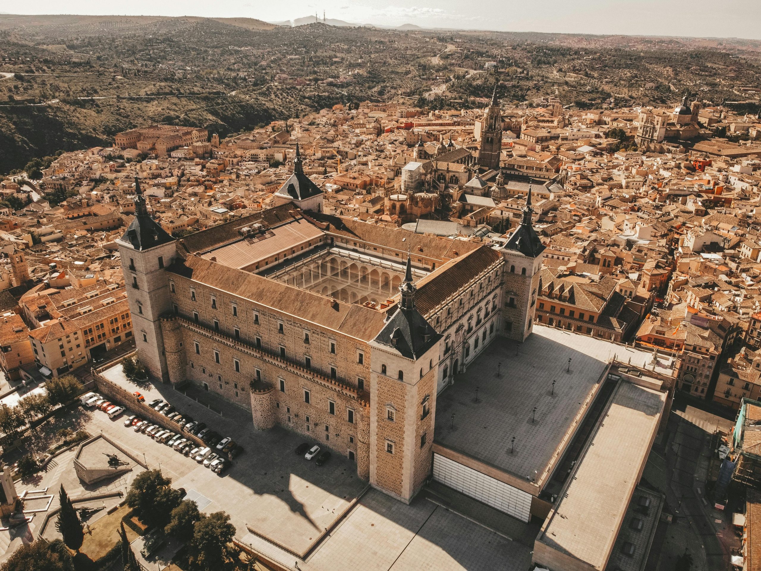 Alcazar of Toledo in Spain