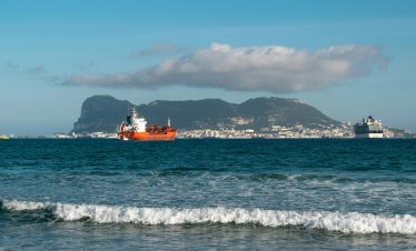 Seacoast with View of an Island