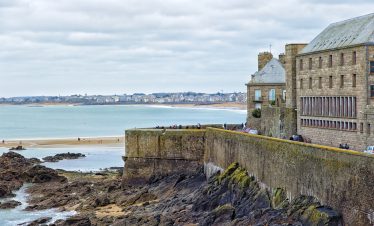 saint malo, sea, brittany